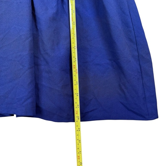 Cacique Midnight Blue Shimmer Embroidered Babydoll Sheer Chemise Size 22/24 - Picture 14 of 15